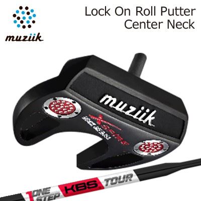 Lock On Roll パター センターネックKBS ONE STEP PUTTER Black
